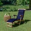 Beautissu 'LoftLux DC' Auflage, Polyester dunkelblau, 175 x 45 x 5 cm Bild 2