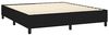 vidaXL Boxspringbett mit Matratze Schwarz 180x200 cm Stoff 3141795 Bild 4