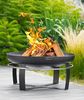 CookKing 'Viking Ø 60' Feuerschale, Stahl Schwarz, Ø 60x36 cm Bild 5