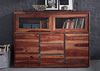 Highboard Sheesham 150x40x115 noble unique lackiert SYDNEY #103 Bild 4