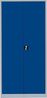 Stahl-Aktenschrank Metallschrank abschließbar Büroschrank Stahlschrank 195 x 92,5 x 50 cm Lichtgrau/Blau 530351 Bild 3