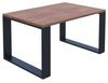 AKKE Außergewöhnlicher Couchtisch Beistelltisch für Wohnzimmer | Kaffee Tee Wohnzimmertisch Tisch | Coffee Table | Zimmer Schlafzimmer Möbel | Deko Modern Burgund 70 x 50 x 55 Bild 3