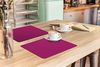 MuchoWow Platzset Fuchsia - Neon - Farben, (6-St), Platzsets, Tischset, Abwaschbar, Tischsets, Platzdeckchen Bild 3