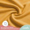 Laleni Basic Spannbettlaken für Beistellbett 50x89 cm - Oeko-Tex Zertifiziert, 100% Baumwolle, atmungsaktives Spannbetttuch Jersey Baby, 135 g/m², Spicy Mustard - Gelb Bild 5