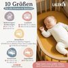 Laleni Basic Spannbettlaken für Beistellbett 50x89 cm - Oeko-Tex Zertifiziert, 100% Baumwolle, atmungsaktives Spannbetttuch Jersey Baby, 135 g/m², Spicy Mustard - Gelb Bild 2