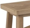Galway Holz Sitzbank Fischgräte Eiche Flurbank Bank Holzbank Hocker Küche Flur Bild 3