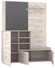 FORTE Big Bang Kleiderpaneel, Holzwerkstoff, Beige/Braun, 155,2 x 200 x 41,6 cm Bild 5