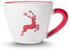 Rubinroter Hirsch, Espressotasse (0,06L) - Gmundner Keramik Espressotasse - Mikrowelle geeignet, Spülmaschinenfest Bild 2