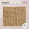 Lycce Regalkorb Kallax Einsatz Lake Aufbewahrungskorb Seegras schwarz 35 l, 33 x 33 x 33 cm Bild 4