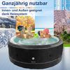 JUNG BOA SPA Whirlpool, selbstaufblasend, beheizbar, für bis zu 5 Personen, rund, Outdoor & Indoor, Krokodil-Optik, Ø 195 cm, energiesparend, wartungsfreundlich Bild 2