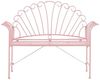 Beliani 'CAVINIA' Bistro Set CAVINIA, Metall Rosa Bild 4