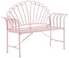 Beliani 'CAVINIA' Bistro Set CAVINIA, Metall Rosa Bild 5