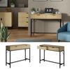 Schreibtisch Lennox Eiche 100 x 30 cm mit 2 Schubladen Vicco Bild 4