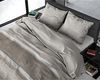 Sitheim-Europe Bettwäsche SLEEPTIME FL BENNY MIT STEINSTREIFEN -Bettbezug & Kissenbezüge, Flanell, 3 teilig, Weich, geschmeidig und wärmeregulierend Bild 3