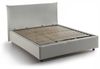 Talamo Italia - Doppelbett Creta, Bettkasten mit Stoffbezug, 100% Made in Italy, Öffnung vorne, inklusive Matratze 120x190 cm, Beige Bild 5