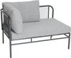 Greemotion 'Toulouse' Lounge-Set 2-teilig, hellgrau / anthrazit 180/210 x 42 x 70 cm Bild 4