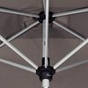 Doppler 'Active Auto Tilt' Sonnenschirm, Greige, 15 x 210 x 140 cm Bild 5