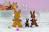 3er Ausstecher Hasenfamilie Set Hase Ostern Osterhase Dr. Oetker 1876 Bild 3