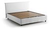 Talamo Italia - Doppelbett Bonella, Bettkasten mit Stoffbezug, 100 % Made in Italy, Öffnung vorne, geeignet für Matratzen 160x200 cm, Weiß Bild 3