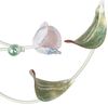 Licht-Erlebnisse Deckenleuchte ROSE, ohne Leuchtmittel, Romantische Deckenlampe Rosa Weiß Floral Blumen Metall Schlafzimmer Bild 5