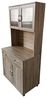HTI-Line Hochschrank Küchenbuffet Blanca (Stück, 1-St, 1x Schrank Blanca, ohne Dekoration) Küchenschrank Hochschrank Bild 5