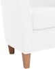 Livia Sessel Veloursstoff Creme Buche Natur Bild 5
