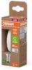 Osram Energy Class LED-Lampe in klassischer Minikerzenform, 3.8 W / 806 lm, EEK A, kaltweißes Licht (4000 K), CRI 80, aus gefrostetem bleifreiem Glas, E14 Sockel, IP20, 35 mm Durchmesser. Bild 4