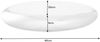 riess-ambiente Wandregal TEAR 40cm silber, im Modern Design Bild 3
