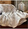 Wohndecke Soft Flanell Kuscheldecke Chevron Raute 150x200, heimtexland, super weich I wärmend I leicht I Allergiker geeignet Bild 5