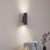 Lindby Wandleuchte Joffrey, Metall, Schwarz IP20, 2 x 10 W LED Bild 3