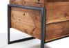 Kobolo Blumentopf Übertopf Pflanztopf - Holz und Metall schwarz Gr1 Bild 4