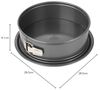 Birkmann Easy Baking Springform mit Einem Boden, Spring Form, Kuchenform, Servierboden, Anithaft, 24 cm, 881174 Bild 4