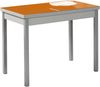 ASTIMESA Küchentisch, Metall, Orange, 90x50 cm Bild 1