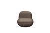 Drehsessel Chris ED Exciting Design Farbe Braun – Moderner Mikrofaser-Sessel mit Nosagfederung Bild 3