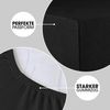 CelinaTex Jersey Spannbettlaken Lucina Doppelpack 140x200-160x200 cm schwarz 100% Baumwolle gekämmt bis 26cm Matratzenhöhe Oeko-TEX Bild 4