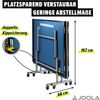 Joola Indoor-Tischtennisplatte "Transport", blau, 152,5 x 274 x 76 cm Bild 5