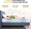 EGO HOME Matratze 90x200 cm H3 23 cm – Ergonomische 7-Zonen Hochwertige Kaltschaummatratze mit Waschbarem Bezug, Atmungsaktiv Schaumstoffmatratze Rollmatratze, Öko-Tex Zertifiziert Bild 3