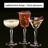 LIBBEY Weinglas Libbey 12er Set -SPEAKEASY- im nostalgischen Charme, 12-tlg, Glas, 247 ml, hochwertig verarbeitet, im modernen Design Bild 2