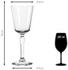 LIBBEY Weinglas Libbey 12er Set -SPEAKEASY- im nostalgischen Charme, 12-tlg, Glas, 247 ml, hochwertig verarbeitet, im modernen Design Bild 3