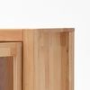 Lomadox Highboard FOSSANO-06, inkl. LED-Beleuchtung, Kernbuche massiv geölt, keilverzinkt, Echtholz Bild 5