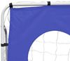 vidaXL Fußballtor mit Torwand, Stahl weiß, 240 x 92 x 150 cm Bild 2