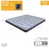 Luftmatratze Comfort Plus King 2-Personen 200 Cm Grau Bild 2