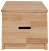 Krok Wood Nachttisch Elsa aus Massivholz 40x40x40 cm Bild 5