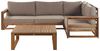 Beliani 'TIMOR' Lounge Set, Zertifiziertes Akazienholz Heller Holzfarbton Bild 4