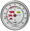 TFA Dostmann Analoges Bratenthermometer aus Edelstahl, 14.1028, ideal für Fleisch, Fisch, Geflügel, Fleischthermometer, perfekt gebraten, silber Bild 2
