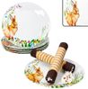 MamboCat Frühstücksteller 6x Osterfreude Kuchenteller Ø19,4cm Porzellan 6 Personen Hase Bild 2