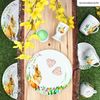 MamboCat Frühstücksteller 6x Osterfreude Kuchenteller Ø19,4cm Porzellan 6 Personen Hase Bild 5