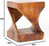 Beistelltisch MILLENIUM ca.H45cm Suar Natural Massivholz Telefontisch Deko Säule Bild 2