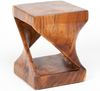 Beistelltisch MILLENIUM ca.H45cm Suar Natural Massivholz Telefontisch Deko Säule Bild 5