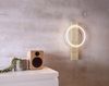 Eglo 99466 LED Wandleuchte BOYAL in Eichenholz (Eichenfurnier) L:30cm B:7,5cm H:56cm 3000K Bild 3